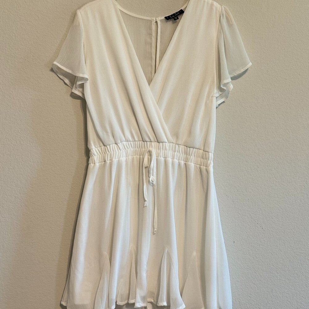 White Flowy Dress